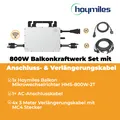 Hoymiles Mikrowechselrichter HMS-800W-2T WiFi 800W, mit Kabel, 0% Mwst.