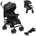 Lionelo Irma Buggy Kinderwagen ab 6 Monate, leicht 7 kg, Liegeposition, faltbar mit Einhand-Faltsystem, 6-Zoll-EVA-Räder mit Federung & Bremse, Moskitonetz, bis 15 kg