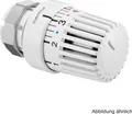 Oventrop Thermostatkopf Uni LV (Vaillant) 1616001 weiß mit Klemmverbindung