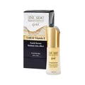 Gesichtsserum mit Gold und Vitamin E - strahlender Hauteffekt
