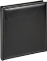 Walther Fotoalbum Deluxe 28x30,5 cm schwarz 50 schwarze Seiten