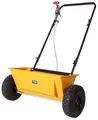 TEXAS Profi Streuwagen XL Salz Rasendünger Rasen 56cm 25l Smart Spreader 200
