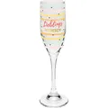GRUSS & CO Sektglas mit Motiv "Mensch" | bedrucktes Secco-Glas, Höhe 22,3 cm, 20 cl | Geschenk Geburtstag, Valentinstag | 47825