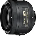 Nikon 2183 AF-S DX Nikkor 35mm 1:1,8G Objektiv (52mm Filtergewinde)
