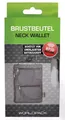 Brustbeutel Worldpack mit RFID-Schutz, grau