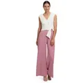 Vera Mont Overall Vera Mont Jumpsuit mit weitem Bein (1-tlg) Bunddetail rosa 44