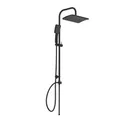 SCHÜTTE Überkopfbrause-Set "MALLORCA", mattschwarz, wassersparend, Ø: 32 cm