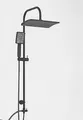 SCHÜTTE Duschset MALLORCA Matt Schwarz