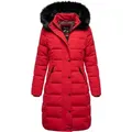 REPUBLIX Winterjacke TALIA Damen Gefütterte Dicke Winter Jacke Mantel Parka mit Kapuze rot 3XL
