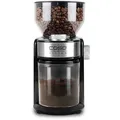 Caso Kaffeemühle Barista Crema 1833, elektrisch, schwarz, mit Scheibenmahlwerk, Füllmenge 190g