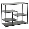 riess-ambiente.de Industrial Regal DURA Steel 90cm schwarz Metall Konsole