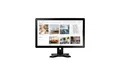 24” monitor z ekranem dotykowym i metalową obudową, do pracy 24/7, szkło hartowa