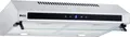 NEG Unterbau Dunstabzugshaube NEG15-TDL+ 60cm, Sensor-Touch, Doppelmotor, 323 m³/h, Abluft & Umluft Farbe: Edelstahl