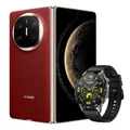 HUAWEI Mate X6, 12+512GB, klappbare Form, ultraschlank und robust, Ultra Chroma Kamera, Kunlun Glass™ der 2. Generation, X-True™ Display, Live-Multitask, Lange Akkulaufzeit, Nebula Red + GT 4