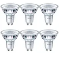6 x Philips LED Leuchtmittel Glas Reflektor 3,5W = 35W GU10 255lm warmweiß 36°