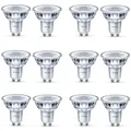 12er Vorteilspack Philips LEDClassic GU10 Strahler 3,5W 36° 2700K wie 35W