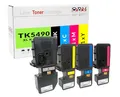 OBV Toner kompatibel für Kyocera MA 2101 cfx, MA 2101 cwfx, PA 2101 cwx, PA 2101 cx TK-5490K TK-5490C TK-5490M TK-5490Y 4er-Set
