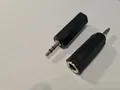 2 Stück Kopfhörer Adapter 3,5mm Stereo Klinke Stecker auf 6,35mm Klinkenbuchse