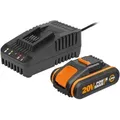 Worx Wa3601 Powershare Akku Mit Ladegerät Set 20v