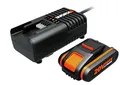 Kit Power 20 Worx N 1 Batterie 2.0 Ah + Ladegerät Schnell