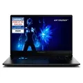 ERAZER Defender 17 P1 43,9 cm (17,3 Zoll 144Hz) Full HD Gaming Laptop (Core i7 13620H, GeForce RTX 5060 8GB GDDR7 VRAM, 16GB DDR5 RAM, 1TB PCIe SSD... - Schwarz