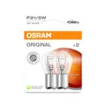 Bremslichtlampe 2-polig - 12V 21/5W Bay15d - Blister mit 2 Lampen