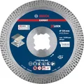 Bosch 1x EXPERT HardCeramic X-LOCK Diamanttrennscheiben (für Harte Fliesen, Harter Stein, Ø 125 mm, Professional Zubehör Kleiner Winkelschleifer)