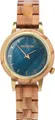 Holzkern Damenuhr Quarz Antrim Olive/Perlmutt