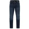 Riding Culture Motorradhose Tapered Slim Motorrad Jeans Knieprotektoren enthalten blau 34 | 30/34