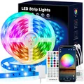 VKH LED Strip 20m, LED Streifen Bluetooth RGB LED Band 20m Selbstklebend mit