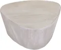 Couchtisch, weiß + weiß + weiß B/H/T: 68 cm x 35 cm x 53 cm
