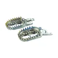 SCAR Estriberas Scar Gripper Titanio Für Motorrad Zubehör Ersatzteile