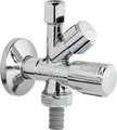 Schell Kombi-Eckventil COMFORT     Geräteventil Spülmaschine Selbsdichtend 1/2"