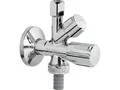 SCHELL Kombi-Eckventil COMFORT Comfort-Griff+Fettk. oberteil+RV Anschl. G1/2'' A