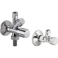Schell-Set bestehend aus 1x Eckregulierventil 1/2 & 1x Kombi