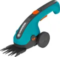 GARDENA Set Akku-Grasschere ClassicCut Li + Stiel + Räder