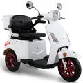 GREENSTREET Elektromobil "E-Mover", max. 25 km/h, Reichweite: 50 km, weiß - weiss