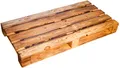 Palette 120 x 60 x 13 cm - geflammt Palettenmöbel Palettendeko Palettenregal