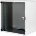 ROLINE 19-Zoll Wandgehäuse Basic 12 HE, 540x400 BxT Bausatz grau