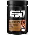 ESN Flexpresso Protein Coffee Chocolate, Puder, Molkenproteinkonzentrat, Molkenprotein isoliert, Schokolade, 20 g, 107 kcal, 359 kcal - Braun