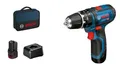Bosch Akku-Schlagbohrschrauber GSB 12V-15, 2 x Akku GBA 12V 2.0Ah