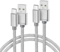 Ladekabel für iPhone 16 Pro Max,USB C Schnellladekabel 2M 2Pack,Typ A zu USBC