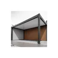 Weide WPC Wand für Carport 5,3 Meter 28 mm dick mit Verstärkungsstange?