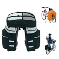 Out BAG CHECK.IN Fahrrad-Packtaschenset Bike 3-teilig, 3-Teilig, grau/schwarz, one Size, 56-0230500