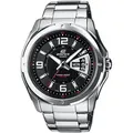 CASIO Quarzuhr CASIO EF-129D-1AVEF EDIFICE Herrenuhr 45mm 10ATM CASIO EF-129D-1AVEF EDIFICE Herrenuhr 45mm 10ATM