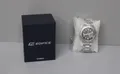 Casio Edifice Classic EF-129D-1AVEF Uhr - Schwarz Stahluhr mit Datum