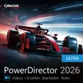 CyberLink PowerDirector 2026 Ultra Download Code (1 User, 1 Geräte/User, unbegrenzt) (PDR-0O00-IWU0-00)
