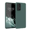 kwmobile Handyhülle für Samsung Galaxy A52 / A52 5G / A52s 5G Hülle - TPU Case - Kabelloses Laden - Schutzhülle Cover in Blaugrün