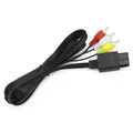 ® Videokabel, Stereo Audio Video AV RCA Kabel, Kompatibel mit N64, SNES, GC