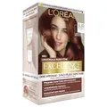 L'Oréal Paris Permanente Haarfarbe für jeden Hautton, Coloration ohne Ammoniak, Universale Nude-Töne mit vollständiger Grauhaarabdeckung, Excellence Creme, Nr. 5UR Universal Rot, 1 Stück